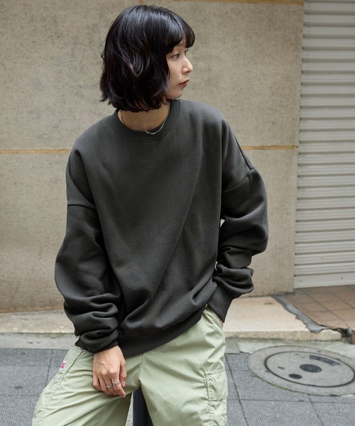 12oz ヘビーウェイト ビッグシルエット プルオーバー スウェット MONO