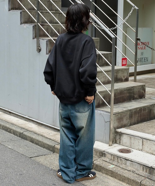 新品未使用　＜conte＞ビッグシルエット プルオーバースウェット MONO-MART（モノマート）の「12oz ヘビーウェイト ビッグシルエット