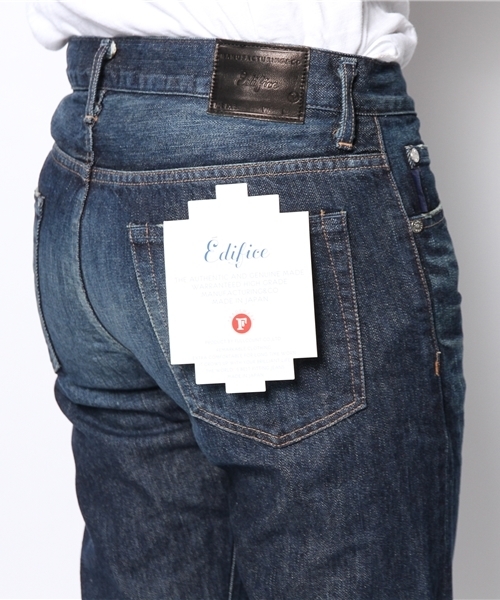 EDIFICE（エディフィス）の「◇PRODUCT F セルヴィッチデニム5PK(カコウ)（デニムパンツ・メンズ・ブルー系その他・30/32/33/31/29）」の9枚目の写真