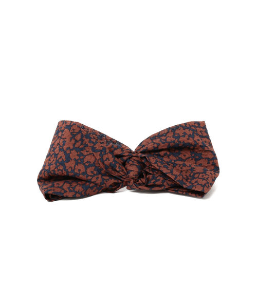 La Maison de Lyllis（メゾンドリリス）の「La Maison de Lyllis / MUSUBI ヘアバンド（ヘアバンド・レディース・ベージュ/ネイビー・ONE SIZE）」の2枚目の写真