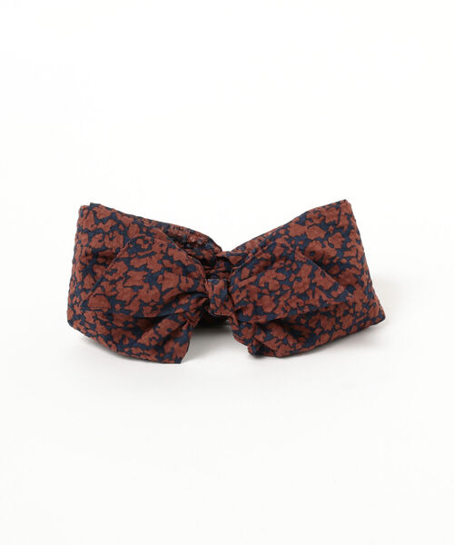 La Maison de Lyllis（メゾンドリリス）の「La Maison de Lyllis / MUSUBI ヘアバンド（ヘアバンド・レディース・ベージュ/ネイビー・ONE SIZE）」の5枚目の写真