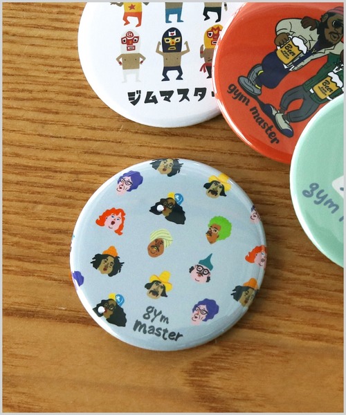 ジムマスター缶バッジ（44㎜ LARGE） | ジムマスター（gym master