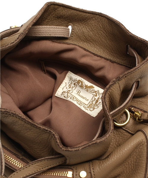 NANO universe（ナノユニバース）の「Beau're/NU別注リュック＆ショルダー Bag（バックパック/リュック・レディース・ベージュ/ブラック/グレー・FREE）」の10枚目の写真