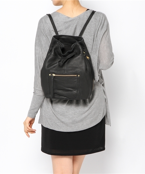 NANO universe（ナノユニバース）の「Beau're/NU別注リュック＆ショルダー Bag（バックパック/リュック・レディース・ベージュ/ブラック/グレー・FREE）」の19枚目の写真