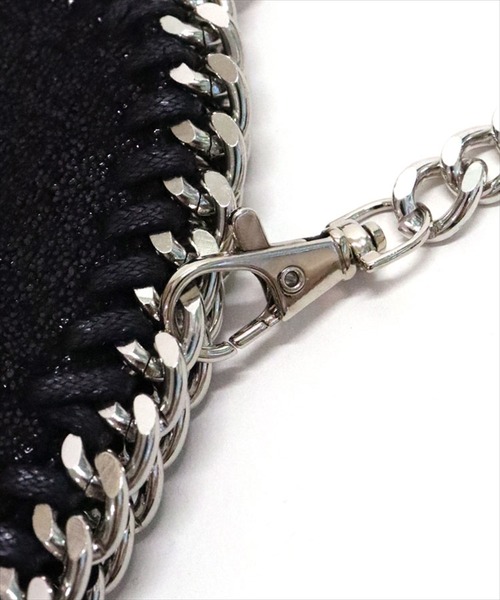 DONOBAN（ドノバン）の「チェーントリミングミニバッグ（ショルダーバッグ・レディース・ブラック/シルバー/ホワイト/ピンク/ブラウン・ONESIZE）」の16枚目の写真