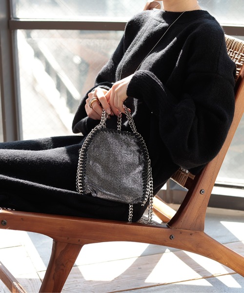 セール】チェーントリミングミニバッグ（ショルダーバッグ）｜DONOBAN
