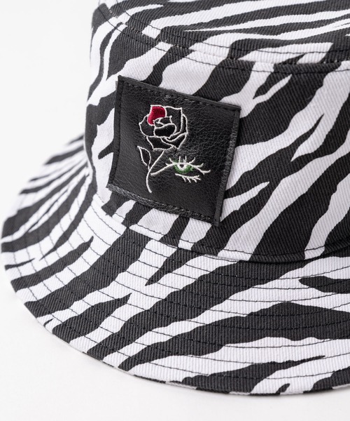 INTER FACTORY(インターファクトリー)の「インフルエンサー Karen. - ゼブラ柄バケットハット made in INTER FACTORY(ハット・レディース・ゼブラ・FREE)」の10枚目の写真