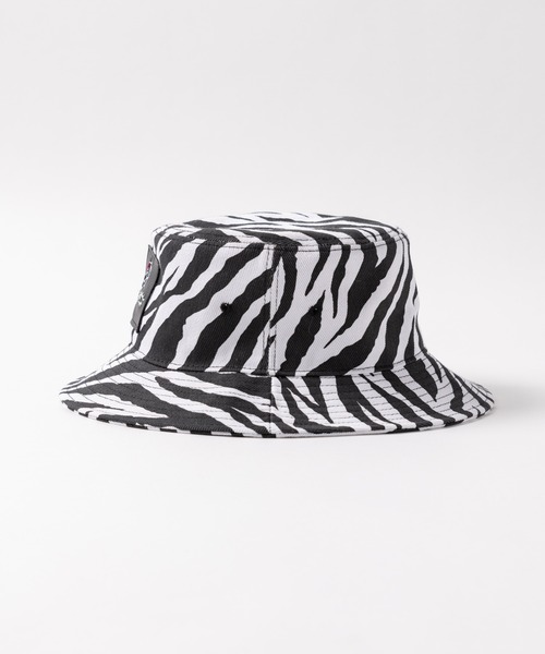 INTER FACTORY(インターファクトリー)の「インフルエンサー Karen. - ゼブラ柄バケットハット made in INTER FACTORY(ハット・レディース・ゼブラ・FREE)」の9枚目の写真