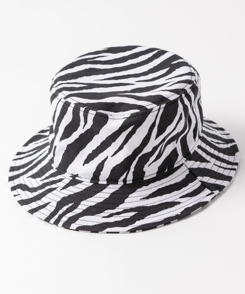 INTER FACTORY(インターファクトリー)の「インフルエンサー Karen. - ゼブラ柄バケットハット made in INTER FACTORY(ハット・レディース・ゼブラ・FREE)」の14枚目の写真