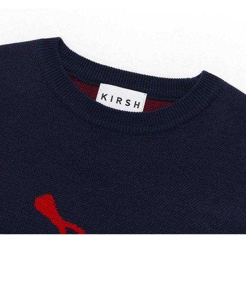 KIRSH(キルシー)の「【KOREA KIRSH オリジナルライン】『KIRSH/キルシー』ONE TONE CHERRY KNIT/ビッグチェリー ニットソー(ニット/セーター・レディース・ブラック/ブルー/ネイビー・FREE)」の7枚目の写真