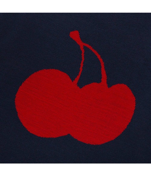 KIRSH(キルシー)の「【KOREA KIRSH オリジナルライン】『KIRSH/キルシー』ONE TONE CHERRY KNIT/ビッグチェリー ニットソー(ニット/セーター・レディース・ブラック/ブルー/ネイビー・FREE)」の15枚目の写真