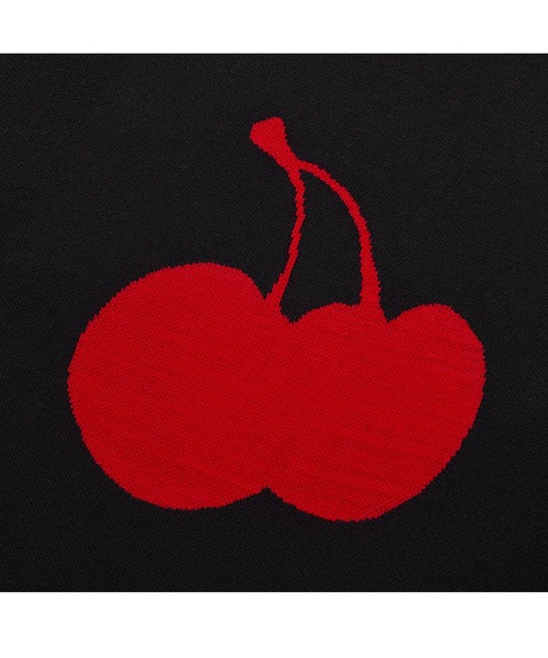 KIRSH(キルシー)の「【KOREA KIRSH オリジナルライン】『KIRSH/キルシー』ONE TONE CHERRY KNIT/ビッグチェリー ニットソー(ニット/セーター・レディース・ブラック/ブルー/ネイビー・FREE)」の11枚目の写真