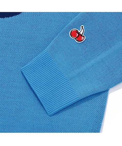 KIRSH(キルシー)の「【KOREA KIRSH オリジナルライン】『KIRSH/キルシー』ONE TONE CHERRY KNIT/ビッグチェリー ニットソー(ニット/セーター・レディース・ブラック/ブルー/ネイビー・FREE)」の16枚目の写真