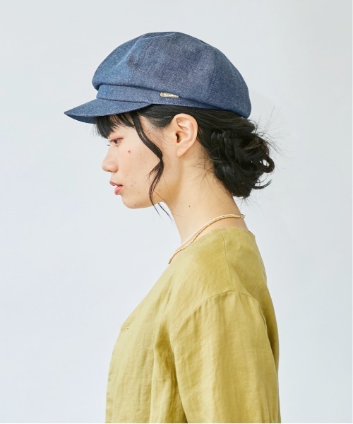 kaorinomori（カオリノモリ）の「【カオリノモリ】ﾗｶﾞｯﾄｷｬｽ（キャスケット・レディース・ブラック/ネイビー/ブラウン・M/57.5cm）」の6枚目の写真