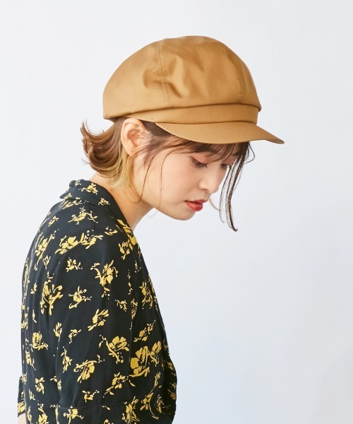 kaorinomori（カオリノモリ）の「【カオリノモリ】ﾗｶﾞｯﾄｷｬｽ（キャスケット・レディース・ブラック/ネイビー/ブラウン・M/57.5cm）」の12枚目の写真