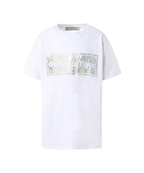 Onitsuka Tiger(オニツカタイガー)の「KIDS GRAPHIC TEE(Tシャツ/カットソー・キッズ・ホワイト/オレンジ・130/140/110/120)」の3枚目の写真