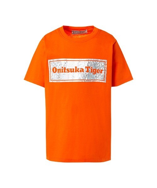 Onitsuka Tiger(オニツカタイガー)の「KIDS GRAPHIC TEE(Tシャツ/カットソー・キッズ・ホワイト/オレンジ・130/140/110/120)」の8枚目の写真