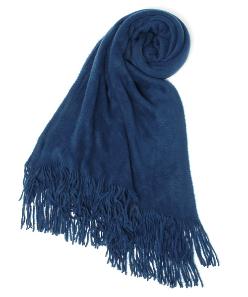 Ray BEAMS（レイビームス）の「Ray BEAMS / 無地カラー ストール（ストール/ショール・レディース・ホワイト系その他/レッド系その他/ブルー/ネイビー・ONE SIZE）」の3枚目の写真