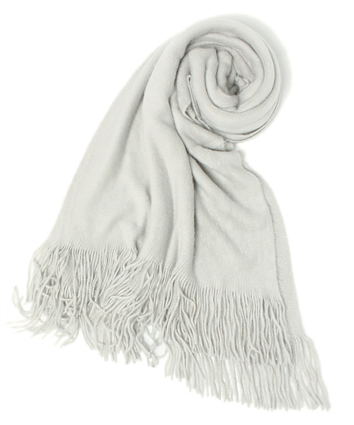 Ray BEAMS（レイビームス）の「Ray BEAMS / 無地カラー ストール（ストール/ショール・レディース・ホワイト系その他/レッド系その他/ブルー/ネイビー・ONE SIZE）」の4枚目の写真