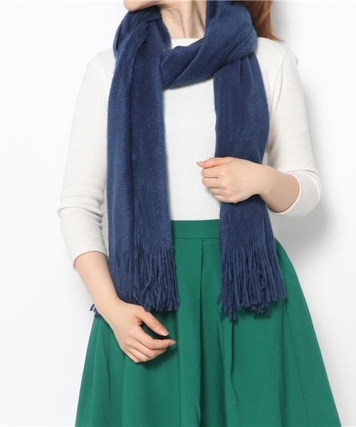 Ray BEAMS（レイビームス）の「Ray BEAMS / 無地カラー ストール（ストール/ショール・レディース・ホワイト系その他/レッド系その他/ブルー/ネイビー・ONE SIZE）」の7枚目の写真