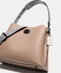 COACH（コーチ）の「ウィロウ ショルダー バッグ カラーブロック  