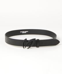 【新品】MASTER BUNNY EDITION ラインストーンMバックルベルト Amazon | [マスターバニー] メンズ ベルト (Mバックル・ライン