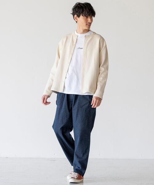 coen(コーエン)の「ワッフルWフェイスクルーネックカーディガン(カーディガン/ボレロ・メンズ・ベージュ/ケリー・LARGE/SMALL/MEDIUM/X-LARGE)」の21枚目の写真