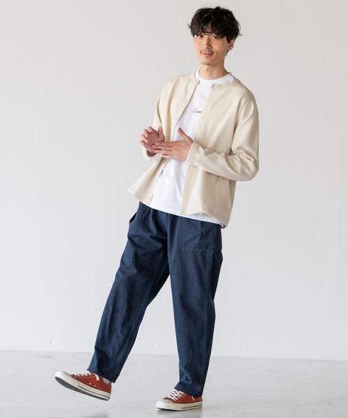 coen(コーエン)の「ワッフルWフェイスクルーネックカーディガン(カーディガン/ボレロ・メンズ・ベージュ/ケリー・LARGE/SMALL/MEDIUM/X-LARGE)」の22枚目の写真
