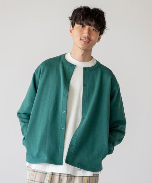 coen(コーエン)の「ワッフルWフェイスクルーネックカーディガン(カーディガン/ボレロ・メンズ・ベージュ/ケリー・LARGE/SMALL/MEDIUM/X-LARGE)」の13枚目の写真