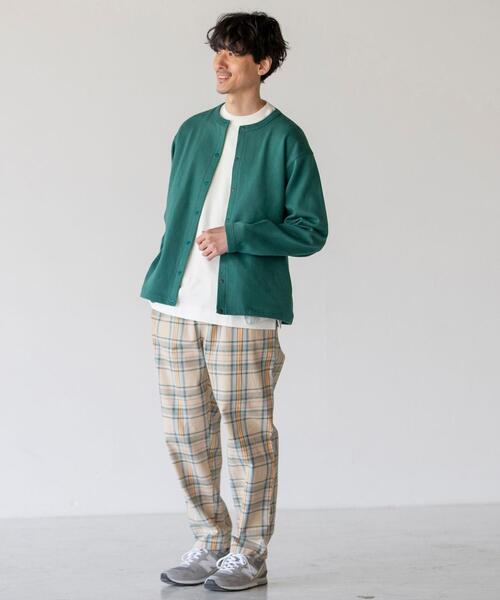 coen(コーエン)の「ワッフルWフェイスクルーネックカーディガン(カーディガン/ボレロ・メンズ・ベージュ/ケリー・LARGE/SMALL/MEDIUM/X-LARGE)」の14枚目の写真