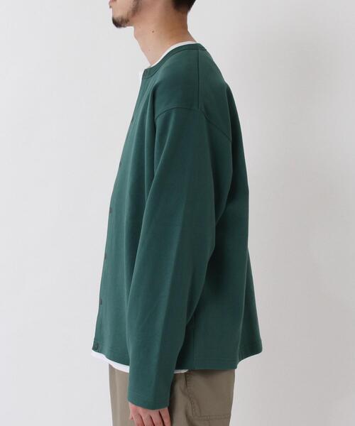 coen(コーエン)の「ワッフルWフェイスクルーネックカーディガン(カーディガン/ボレロ・メンズ・ベージュ/ケリー・LARGE/SMALL/MEDIUM/X-LARGE)」の8枚目の写真
