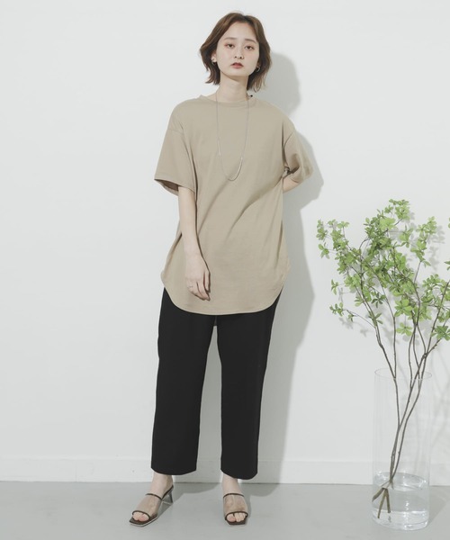 SENSE OF PLACE by URBAN RESEARCH(センスオブプレイスバイアーバンリサーチ)の「リネンヘリンボーンパイピングパンツ(その他パンツ・レディース・オレンジ/ブラック/アイボリー・SMALL/MEDIUM)」の16枚目の写真
