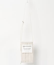 beautiful people | beautiful people "LINING LOGO POCKET DOCUMENT”ショルダーバッグ(ショルダーバッグ)