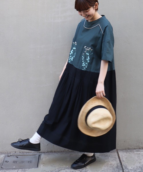 セール ユーカリ ポポラスワンピース ワンピース Haupia ハウピア のファッション通販 Zozotown