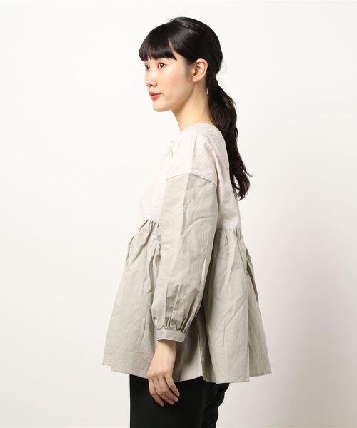 Samansa Mos2（サマンサ モスモス）の「レースパッチワーク前後着