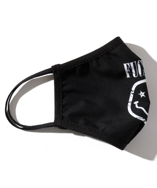 UNFECTION（アンフェクション）の「UNFECTION/アンフェクション/SMILEマスク（マスク・メンズ・ブラック・FREE）」の4枚目の写真