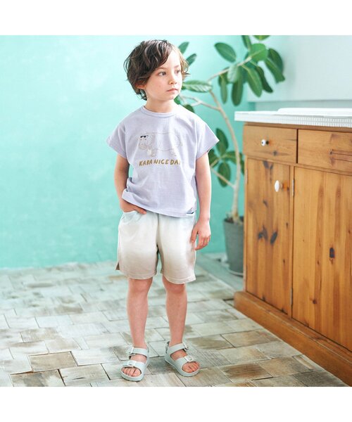 apres les cours（アプレレクール）の「EVAサンダル（サンダル・キッズ・ブラウン/ピンク/ミント/オフホワイト・13/14/17/15 /16/18/19）」の9枚目の写真