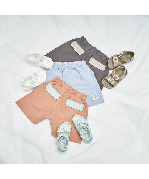 apres les cours（アプレレクール）の「EVAサンダル（サンダル・キッズ・ブラウン/ピンク/ミント/オフホワイト・13/14/17/15 /16/18/19）」の12枚目の写真