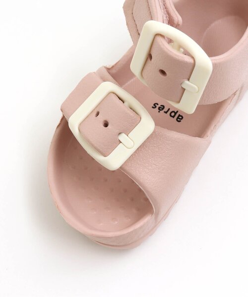 apres les cours（アプレレクール）の「EVAサンダル（サンダル・キッズ・ブラウン/ピンク/ミント/オフホワイト・13/14/17/15 /16/18/19）」の21枚目の写真