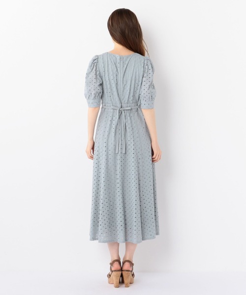 MISCH MASCH（ミッシュマッシュ）の「綿レースワンピース（ワンピース・レディース・モカ/グリーン系その他/ホワイト・MEDIUM）」の10枚目の写真