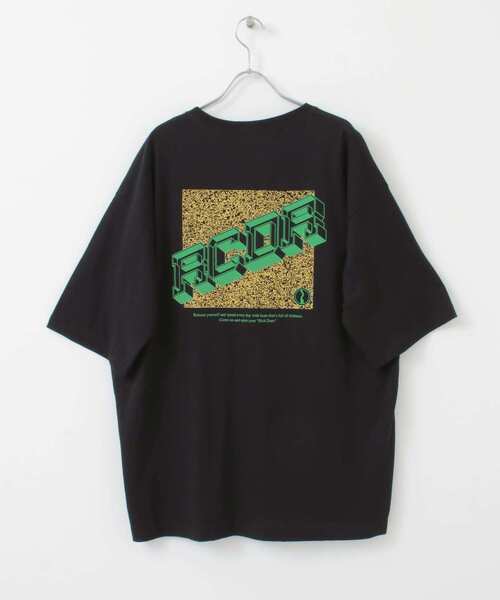 ITEMS URBANRESEARCH（アイテムズ アーバンリサーチ）の「プリントTシャツ NOISE（Tシャツ/カットソー・メンズ・ホワイト/ブラック・LARGE/MEDIUM）」の12枚目の写真