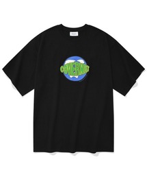 【COVERNAT】WORLD EARTH LOGO S/S TEE / カバーナット ワールド アース ロゴ Tシャツ