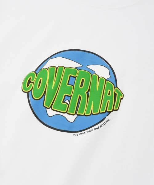 COVERNAT(カバーナット)の「【COVERNAT】WORLD EARTH LOGO S/S TEE / カバーナット ワールド アース ロゴ Tシャツ(Tシャツ/カットソー・メンズ・ブラック/ホワイト/ラベンダー・X-LARGE/LARGE/MEDIUM/SMALL)」の10枚目の写真