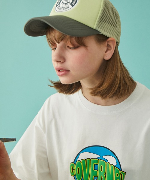 COVERNAT(カバーナット)の「【COVERNAT】WORLD EARTH LOGO S/S TEE / カバーナット ワールド アース ロゴ Tシャツ(Tシャツ/カットソー・メンズ・ブラック/ホワイト/ラベンダー・X-LARGE/LARGE/MEDIUM/SMALL)」の7枚目の写真