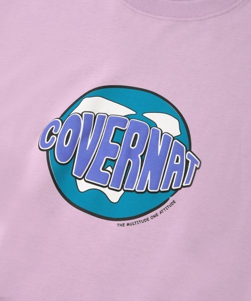 COVERNAT(カバーナット)の「【COVERNAT】WORLD EARTH LOGO S/S TEE / カバーナット ワールド アース ロゴ Tシャツ(Tシャツ/カットソー・メンズ・ブラック/ホワイト/ラベンダー・X-LARGE/LARGE/MEDIUM/SMALL)」の20枚目の写真