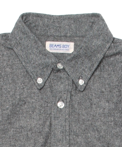BEAMS BOY（ビームスボーイ）の「BEAMS BOY / シャンブレー シャツワンピース 14FW **（ワンピース・レディース・ネイビー/ブラック・ONE SIZE）」の17枚目の写真