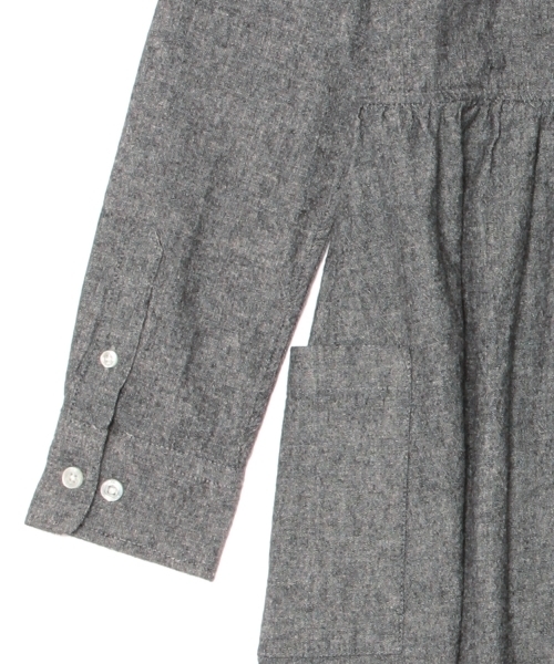 BEAMS BOY（ビームスボーイ）の「BEAMS BOY / シャンブレー シャツワンピース 14FW **（ワンピース・レディース・ネイビー/ブラック・ONE SIZE）」の18枚目の写真