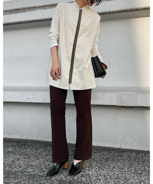 Solace(ソレイス)の「フロントホックベスト(ベスト・レディース・カーキブラウン/ナチュラル・FREE)」の11枚目の写真