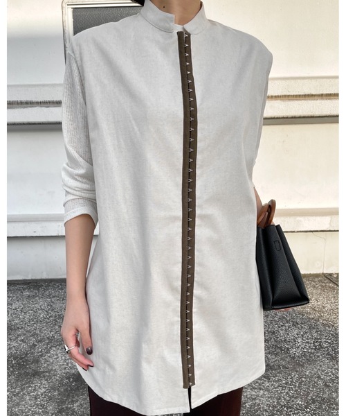 Solace(ソレイス)の「フロントホックベスト(ベスト・レディース・カーキブラウン/ナチュラル・FREE)」の18枚目の写真