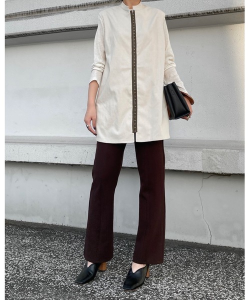 Solace(ソレイス)の「フロントホックベスト(ベスト・レディース・カーキブラウン/ナチュラル・FREE)」の14枚目の写真